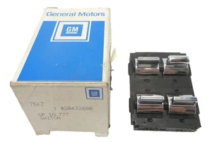 NOS OEM GM 20432680 Front Door 4‑Button Power Window Switch Fits 1982‑89 GM Cars - Picture 1 of 8