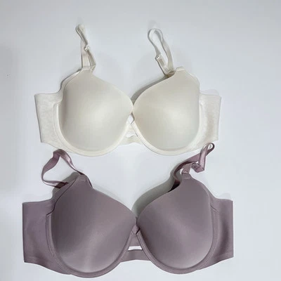 Warner's No Side Effects Bra 38B Convertible Underwire Leopard Beige Padded Lot - Image 1 of 4