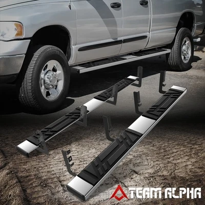 Se adapta a Dodge Ram 1500 2500 3500 2002-2009 doble cabina estriberas de 6,5" barras de paso Foto 1 de 4