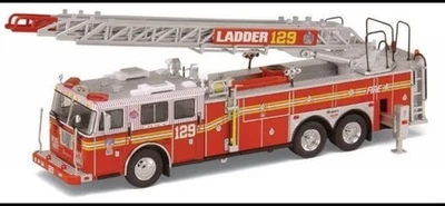 Code3 #12852 FDNY Seagrave RM Ladder 129 METS New Sealed - Image 1 of 4