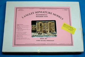Stone Factory Warehouse V3 set OO Scale Langley Models Kit 1/76 - Picture 1 of 2