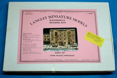 Stone Factory Warehouse V3 set OO Scale Langley Models Kit 1/76 - Image 1 of 2