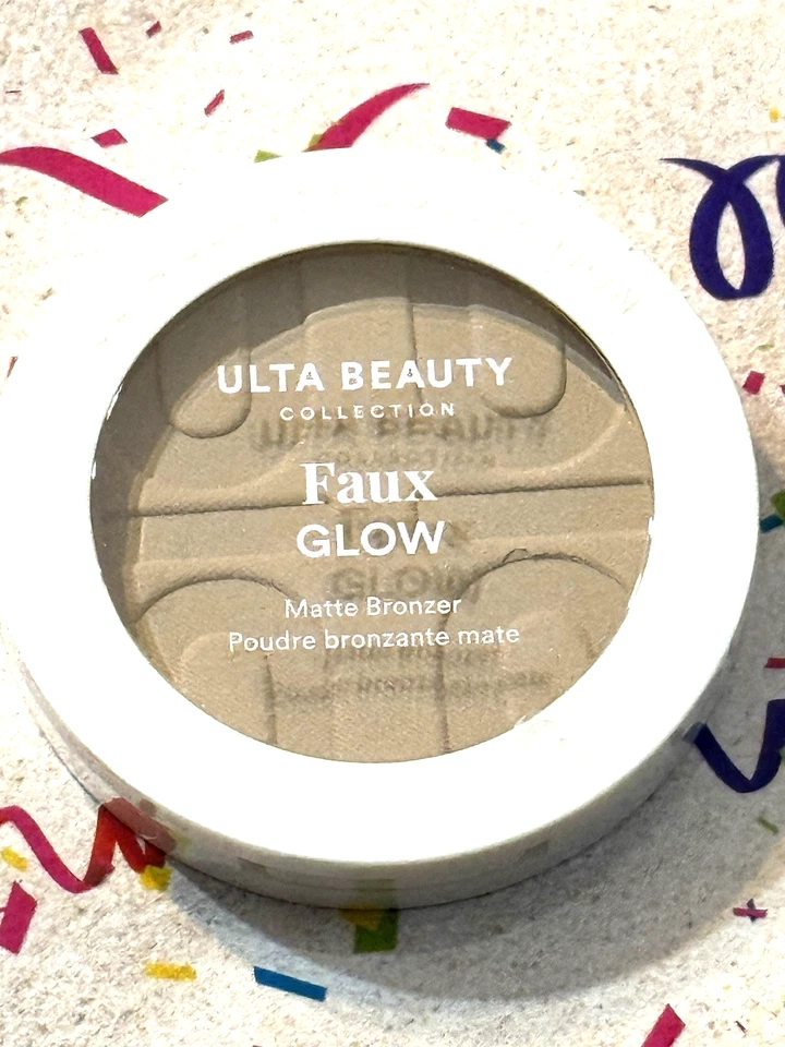 Ulta Beauty LIGHT TO MEDIUM Faux Glow Matte Bronzer Silky Look in Seconds *RARE* - Image 1 of 4