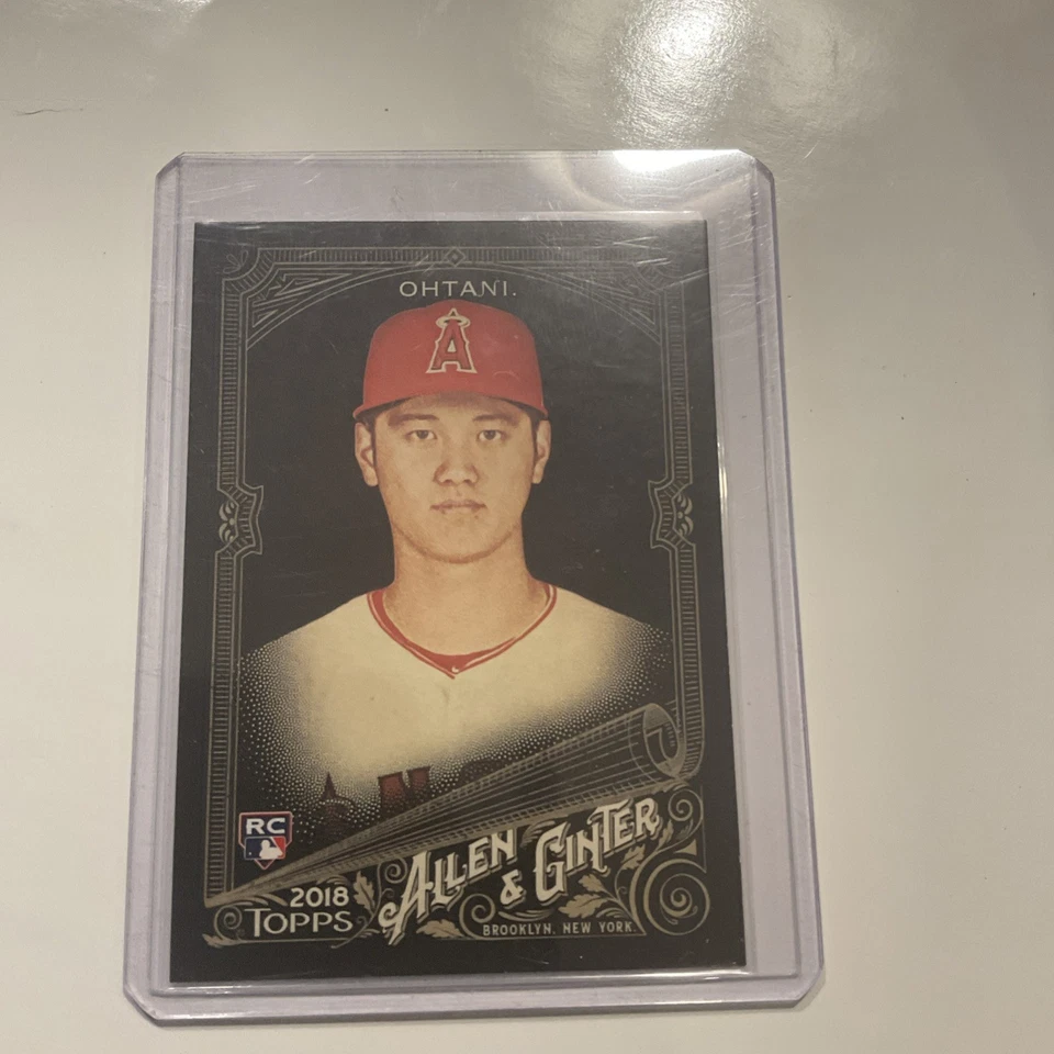 2018 Allen & Ginter X Shohei Ohtani Rookie #100  A&G RC - Image 1 of 2