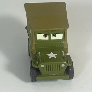 Disney Pixar Cars Sarge Diecast Jeep Auto Fahrzeug lose Spielzeug - Bild 1 von 6