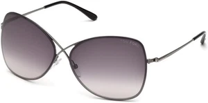 NEW Tom Ford FT 0250 Sunglasses 08C Shiny Gunmetal 100% AUTHENTIC - Picture 1 of 1