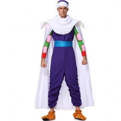 Dragon Ball Z Piccolo Adult Costume Pikkoro Junia Suit Anime Cosplay NEW - Image 1 of 4