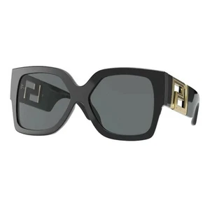 Versace VE4402 GB1/87 Black Frame/Dark Grey Lens Sunglasses - Picture 1 of 9