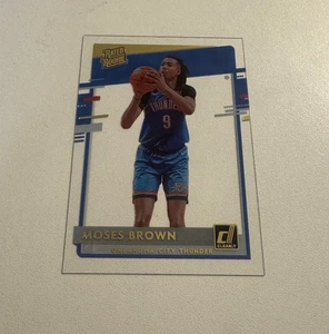 MOSES BROWN 2020-21 Clearly Donruss Gold #54 - Picture 1 of 1