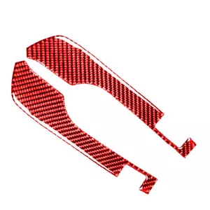 Cubierta de instrumento velocímetro de fibra de carbono rojo para Nissan GT-R R35 2008-2016 - Imagen 1 de 11