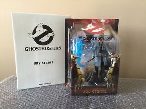 NEW MIB 2009 GHOSTBUSTERS MATTY COLLECTOR RAY STANTZ FIGURE WITH BLUE GHOST