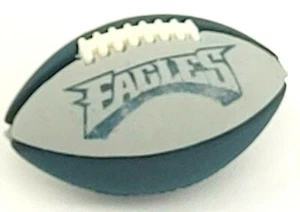 NFL Philadelphia Eagles Buildable Mini Football 5 Piece Puzzle Eraser 2017 - Picture 1 of 7