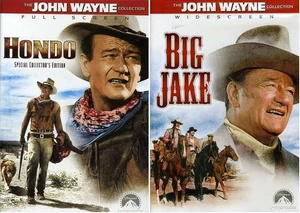John Wayne Western: Big Jake / Hondo (DVD, 2-Disc Set) NEW - Picture 1 of 1