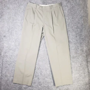 Orvis Dress Pants Mens 38x30 Beige Golf Business Cotton Blend - Picture 1 of 10