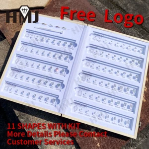 Cubic Zirconia Carat Chart 5A CZ Diamond Test Tool Display Ring Comparison Kit - Picture 1 of 33