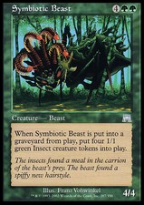 Magic the Gathering MTG Symbiotic Beast (287) Onslaught   NM