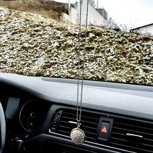 Rückspiegelanhänger Autoanhänger Allah Ayatul Kursi Ayetul Kürsi Anhänger Kette - Picture 1 of 5