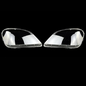 For Mercedes Benz 06-08 W164 ML Class Headlight Headlamp Lens Covers Left+ Right - Picture 1 of 9