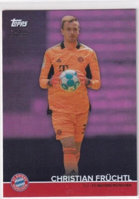 Topps Bayern Munich Team Set 2022 Football Christian Früchtl 38/99 - Image 1 of 2