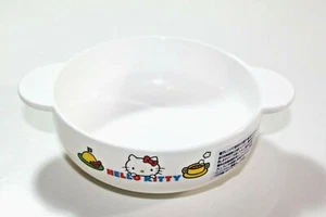 Sanrio Hello Kitty Kunststoff Kleinkind Suppentasse Schüssel Schale mit Griff Japan - Bild 1 von 3