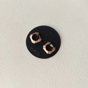 Mimco Rose Gold Huggie Earrings - Picture 1 of 4