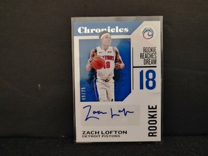 2018-19 Panini Chronicles Rookie Signatures #37 Zach Lofton