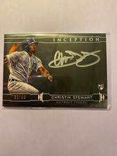 A28,909 - 2019 Topps Inception Silver Signings #SSCS Christin Stewart Auto/99