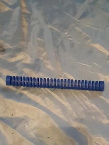 Alter Kettenstrebenschutz 70er Jahre  in blau (OC) - Picture 1 of 2