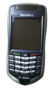 Blackberry 7105t Cellphone -Working- Blue/Silver - No Battery ✅ - Picture 1 of 14