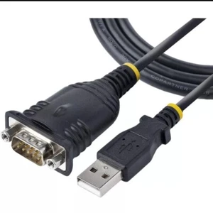 StarTech 3ft USB to DB9 Male RS232 to USB Converter Serial Cable 1P3FPUSBSERIAL - Picture 1 of 6