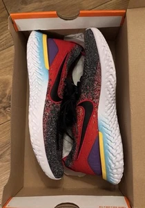 Nike Epic React Flyknit 2 University Red BQ8928 Mens Size Uk 8 - Picture 1 of 9