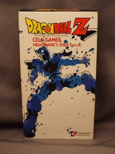 Dragon Ball Z - Cell Games: Nightmares End (VHS, 2003) - Imagen 1 de 3