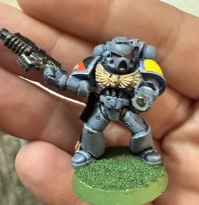 Warhammer Metal  Figure GW 1991 - Hand Painted - Battle Warrior Vintage - Picture 1 of 10