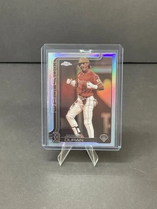 2025 Topps Chrome Jarren Duran #79 Sepia Refractor Boston Red Sox - Picture 1 of 2