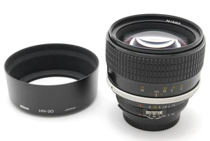[N MINT w/Hood] Nikon Ai-s Nikkor 85mm f/1.4 AIS MF Portrait Lens F Mount JAPAN - Picture 1 of 24