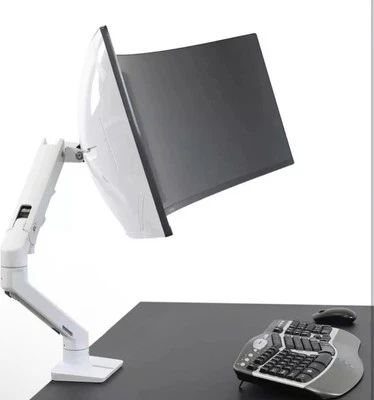 Ergotron HX Heavy Duty Tilt Pivot for 1000R, Ultra-Wide Curved Monitors, 6-12in. - Image 1 of 4