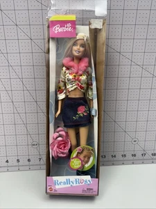 Muñeca Barbie Really Rosy 2003 Mattel B5818 caja envejecida - Imagen 1 de 8
