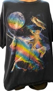 UNICORN CAT TSHIRT 3xl - Picture 1 of 3