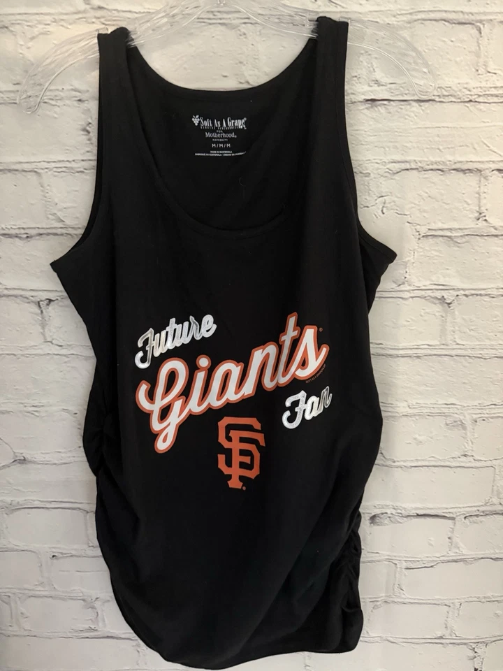 Материнство материнства мягкий как виноград черный SF Giants бак б/у в отличном состоянии женщин M - Изображение 1 из 4