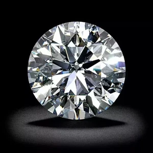 6 Ct Round Cut Loose Diamond Lab Grown Natural D Color VVS1 Certified Sparkle - Picture 1 of 13