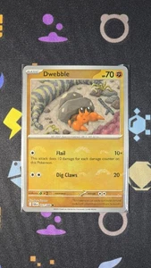 Dwebble Pokeball Holo 051/086 M PF Pokémon Black Bolt Series - Picture 1 of 2