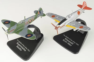 4909-019 Atlas Editions 1/72 Model Ki-61 vs Seafire 2-Piece Set - Image 1 of 2