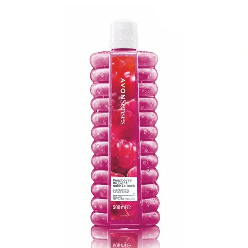 Avon  Bubble Bath Raspberry Delight 500ml Foaming Bubble Bath  - Image 1 of 1