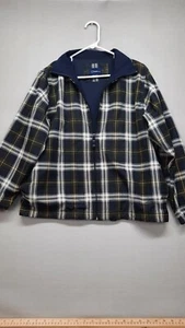 Catalina Tartan Plaid Womens Full Zip Lined Soft Shell Windbreaker Jacket Sz XL - Picture 1 of 6