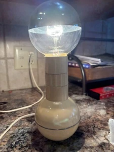 Rare Vintage Enzo Mari Dumbbell Lamp - Picture 1 of 9