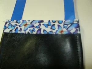 BLUE BUTTERFLIES Sun tan Lotion Applicator Non Absorbent Back Buddy COMPACT - Picture 1 of 5