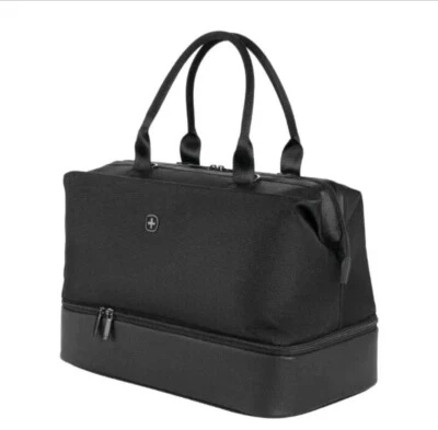 Swissgear Weekender Travel Tote Bag, In BLACK 10"Wx18"LX13"H FREE SHIPPING LOOK! - Image 1 of 4