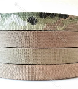 MURDOCK WEBBING 1" / 25mm MILSPEC NYLON WEBBING IRR* MADE IN USA BY-THE-METRE - Bild 1 von 12