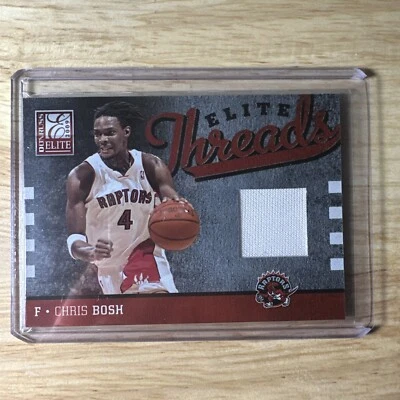 Donruss Elite 2009-10 - Elite Threads #46 Chris Bosh/99 (MEM) Foto 1 de 2