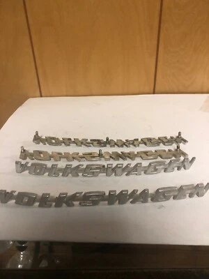 VOLKSWAGEN ESCARABAJO BUG 9" EMBLEMA ALUMINIO 113 853 687K Foto 1 de 4